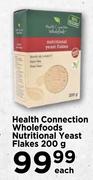 Health Connection Wholefoods, Nutritional Yeast Flakes-200g Each