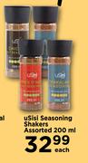 Usisi Seasoning Shakers Assorted-200ml Each