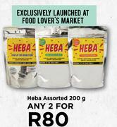 Heba Assorted-For Any 2 x 200g
