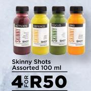 Skinny Shots Assorted-For 4 x 100ml
