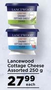 Lancewood Cottage Cheese Assorted-250g Each