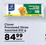 Clover Processed Slices Assorted-810g Each