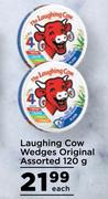  Laughing Cow Wedges (Original) Assorted-120g Each