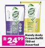 Handy Andy Cream Refill Assorted-750ml Each