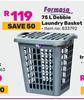 Formosa Debbie 75Ltr Laundry Basket