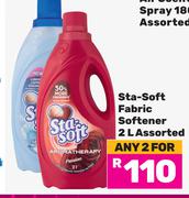 Sta-Soft Fabric Softener Assorted-For Any 2 x 2Ltr