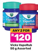 Vicks VapoRub Assorted-For Any 2 x 50g