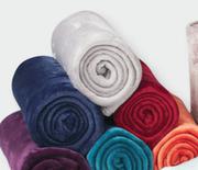 Always Home Ribbed Flannel Comforter-Each