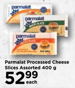 Parmalat Processed Cheese Slices Assorted-400g Each