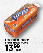 Blue Ribbon Toaster Brown Bread-700g Each