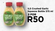 ILS Crushed Garlic Squeeze Bottle-For 2 x 375ml