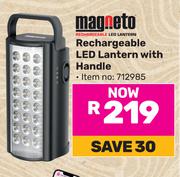 Magneto Rechargeable LED Lantern With Handle 712985