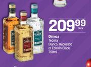 Olmeca Tequila Blanco, Reposado Or Edicion Black-750ml Each
