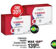 Lifestyle Health Cardio Q10+ 30 Vegecapsules 412808-Each