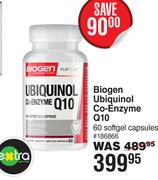 Biogen Ubiquinol Co-Enzyme Q10 60 Softgel Capsules 186866
