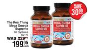 The Real Thing Mega Omega Supreme 60 Capsules 32176-Each