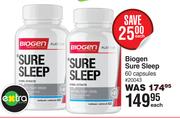 Biogen Sure Sleep 60 Capsules 20043-Each