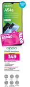 Oppo A54s 4G Smartphone-On 1GB Red Top Up Core More Data