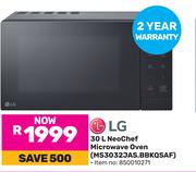 LG 30Ltr NeoChef Microwave Oven MS3032JAS. BBKQSAF