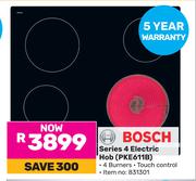 Bosch Series 4 Electric Hob PKE611b