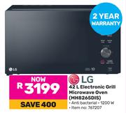 LG 42Ltr Electronic Grill Microwave Oven MH8265DIS