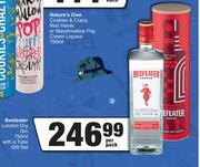 Beefeater London Dry Gin 750ml With A Tube Gift Set-Per Pack