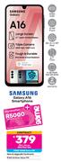 Samsung Galaxy A16 Smartphone-On Red Flexi 160