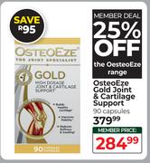 OsteoEze Gold Joint & Cartilage Support 90 Capsules