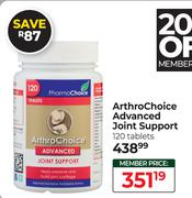 ArthroChoice Advanced Joint Support 120 Tablets