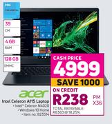 Acer Intel Celeron A115 Laptop