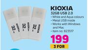 Kioxia 32GB USB 2.0-For 3