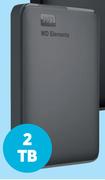 WD 2TB Elements Hard Drive WDBU6Y0020BB
