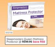 Sleepmasters Queen Mattress Protector 10127130