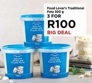 Food Lover's Traditional Feta-For 3 x 300g
