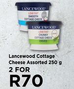 Lancewood Cottage Cheese Assorted-For 2 x 250g