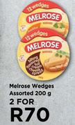 Melrose Wedges Assorte-For 2 x 200g