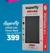 Superfly 12000 Mah Power Bank