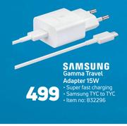 Samsung Gamma Travel Adapter 15W