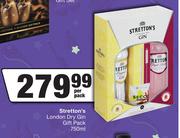 Stretton's London Dry Gin Gift Pack-750ml Per Pack