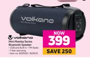 Volkano Mini Mamba Series Bluetooth Speaker 