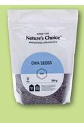 Nature's Choice Chia Seeds-250g Each
