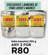 Heba Assorted-For Any 2 x 200g