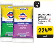 Snowflake Soft & Sweet Roll Or Croissant Mix-12.5Kg Each