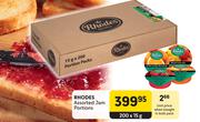 Rhodes Assorted Jam Portions-200 x 15g