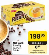 Nescafe Ricoffy Sachet Sticks-200 x 2.7g