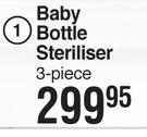 Baby Things Baby Bottle Steriliser 3 Piece