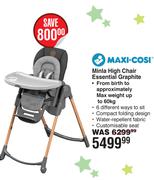 Maxi Cosi Minla High Chair Essential Graphite