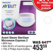 Philips Avent Steam Steriliser Microwave Express 2