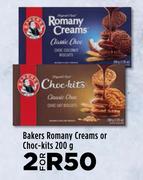 Bakers Romany Creams Or Choc Kits-For 2 x 200g