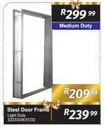 Steel Door Frame Light Duty 32233/34/31/32